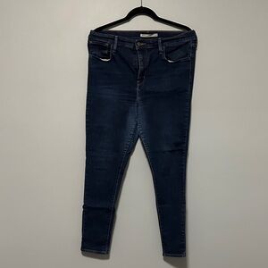 Levi's Women's Deep Indigo Skinny Jeans